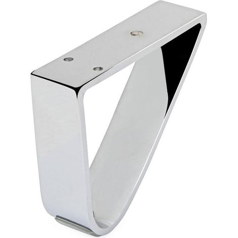 Q&ampQ pata metal tara h115 cromo , La pata metálica para sofá de 11,5 cm de altura es una pata para muebles con un acabado en cromo y una altura de 115 mm.