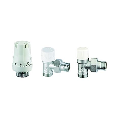 KIT TERMOSTATICO A SQUADRA ECO 3/8" S.F.