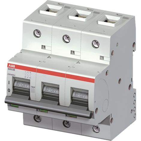 Interruttore magnetotermico 3P 4,5MOD.125A curva c 16kA Abb