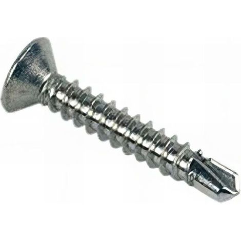 Vis autoperceuse tête fraisée Phillips 4,8 x 25,4 mm INOX A2 - Boite de 200 pcs - VAPFC48254A2