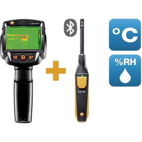 Testo 872s Wärmebildkamera zur genauen Temperaturmessung