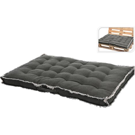 MaxxGarden Cojines de Palet - Cojín bajo para europalets - Cojines de Palet Banco de Palet para Uso Interior y Exterior -120x120x40 cm