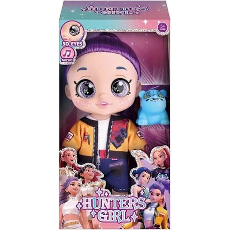 Figurine articulée K-pop Demon Hunters - Yeux 5D, Rumi, Mira, Zoey - Objets de collection pour enfants et fans - 33 cm (1/5)