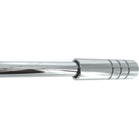 Utilia BASTONE PER TENDE DUBAI Estensibile cm. 71÷122 col. Acciaio