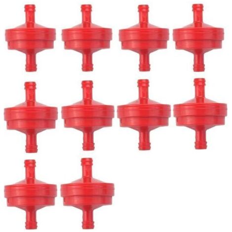 10 PCS Filtre à Carburant pour Tondeuse à Gazon Filtre Essence Tondeuse à Gazon Filtre Essence Tondeuse à Gazon Filtre à Carburant pour Briggs & Stratton 298090 298090S 1/4 \ (1/3)