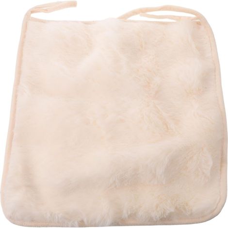 Coussin Beige Pelucheux : Housse de siège Moelleuse 40 cm pour en (1/5)