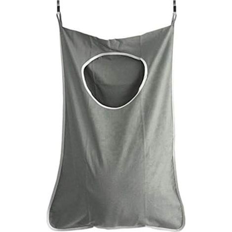 Door Hanging Laundry Bag, Household Storage Bag, Dirty Clothes Bag, Large Capacity Laundry Basket (1/5)