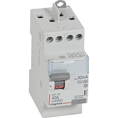 LEGRAND DX3 DIFF MIETSCHALTER 40A 30MA TYP HPI 230V - 411623