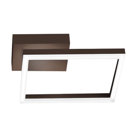 BARD plafonnier LED moderne 22W Corten 3394-21-361 Fabas Luce