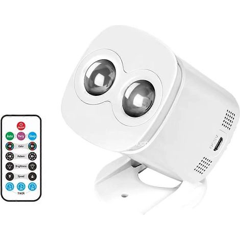 Veilleuse projecteur d'étoiles galactiques avec lampe coucher de soleil et lampe nébuleuse LED pour la décoration de chambre, cadeau pour enfants (1/5)