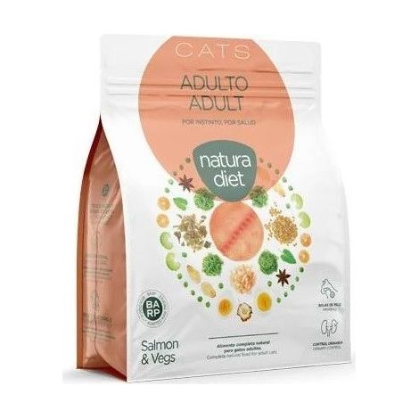 NATURA DIET CAT Adult Salmon 400 Gr