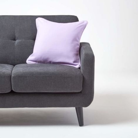 Housse de coussin Uni Mauve, 30 x 30 cm (1/4)