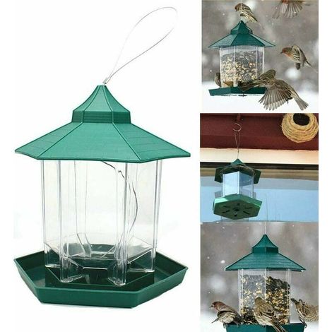 Bird Seed Dispenser Hanging or Hanging Bird Food Dispenser (1/5)