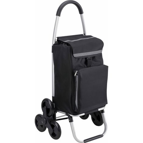 [NEUWERTIG] Meister Einkaufstrolley Einkaufsroller Trolley 2in1 59 L Mit Treppenrolle B-Ware