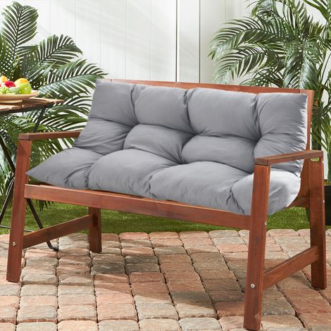 Garden Patio Swing Bench Cushion Seat Pad, Light Grey 120x80CM (1/5)