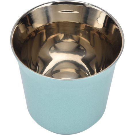Mug isotherme en acier inoxydable à double paroi, 80 ml, pouvant également servir de chope à bière ou de gobelet pour la cuisine. (1/5)