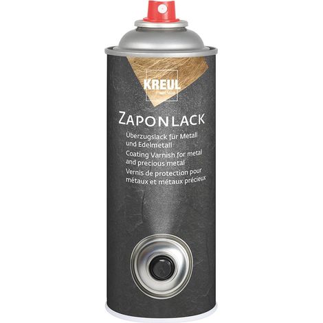 Vernis zapon Spray de 400 ml Vernis de protection transparent pour les surfaces métalliques brillantes Anti-ternissement, anti-décoloration et anti-corrosion (1/2)