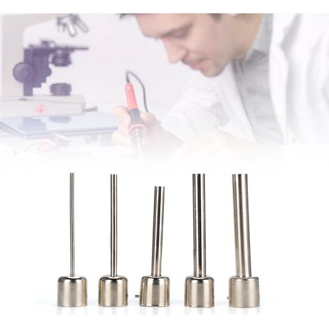Kit de réparation pour pistolet à air chaud 850, buses en acier de 3 à 12 mm, 5 pièces