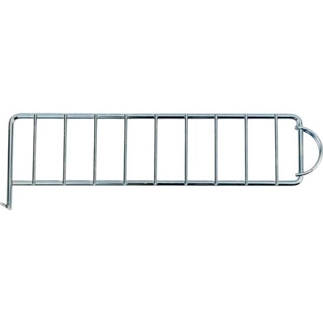 Trennwand für Mega-M-Begrenzer G-27 cm H-6 cm Zink N