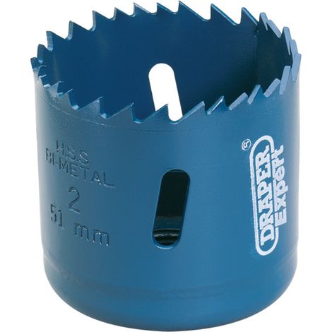 Draper 51mm High-Speed Steel Bi-Metal Holesaw Blade with Variable Pitch for Precise Cutting (Model 41081) (1/5)