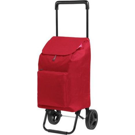 Carro de compras Argo rojo L 42 30X36 H 94 Gimi