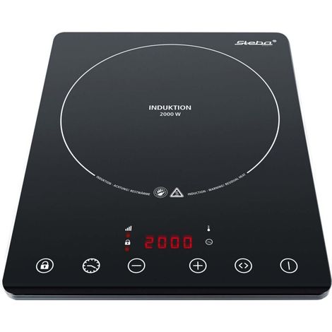 Steba IK 65 Slim Induktionskochplatte Schwarz 23 cm 2000W (1/2)