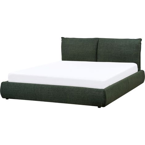Bed Fabric VINAY 160 x 200 cm (EU King Size) Dark Green (1/5)
