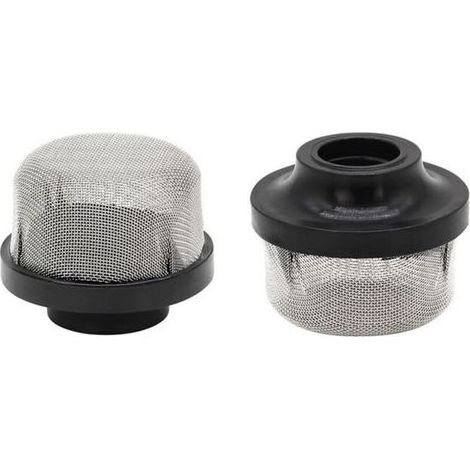 Couvercle de filtre à ventilation pour piscine en acier inoxydable (lot de 2) (1/3)