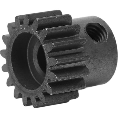 Pignon moteur en métal 17T 0,8Mod avec clé pour voiture télécommandée ARRMA Granite 1/10 (1/5)