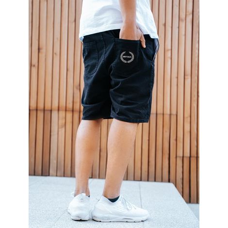 Pantaloncini da uomo neri Method Sport Laurel taglia L (1/5)