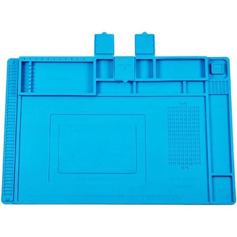 Tapis de Travail de Réparation Électronique Magnétique Antistatique 1 Pièce pour Établi, Réparation D'Ordinateur Portable de Téléphone Portable (1/5)