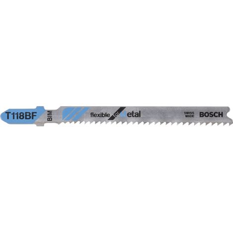 BOSCH HOJAS SIERRA CALAR T118BF METAL