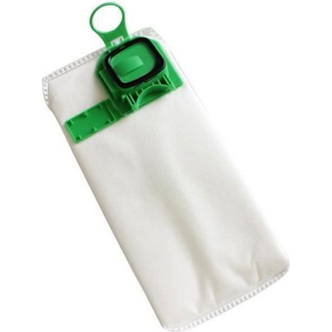 Sacs aspirateur - Vorwerk - VK 140 et VK 150 - 6 pièces - Non tissé - Vert et blanc Multicolore KIT RESEAU ASPIRATEUR CENTRAL (1/4)