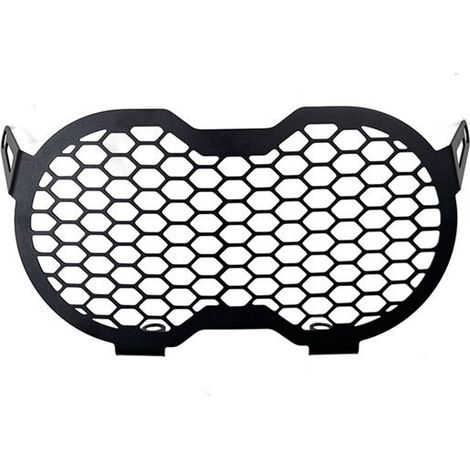 1 color: Black Material: Metal Motorcycle headlight grille cover/headlight protector Suitable for... (1/4)