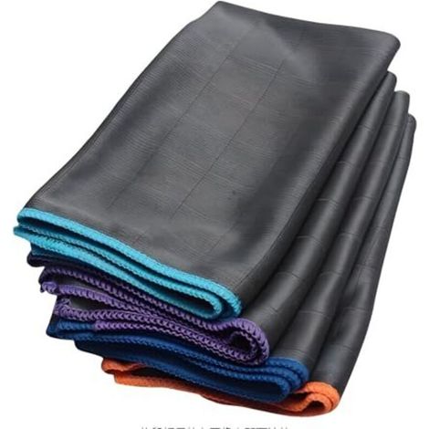 Kohlenstoffangereichertes Mikrofasertuch – TopClean – 2er-/3er-/4er-Pack – Streifenfreie Reinigung 40 x 50 cm
