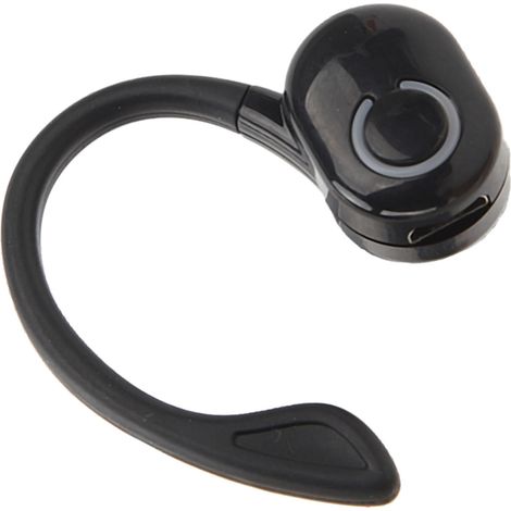 Casque Bluetooth sans fil V5.2 à réduction de bruit avec microphone, longue autonomie, ultra-léger, idéal pour les chauffeurs routiers et le bureau (noir). (1/5)