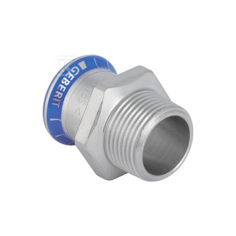 Conector de acero inoxidable, transición GZ D15-R
