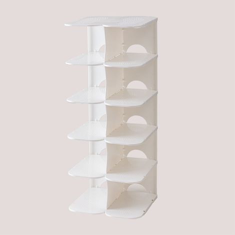 SKLUM Schuhschrank aus Polypropylen Velkan Weiss                                  