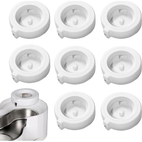 Lot de 8 filtres pour fontaine à chat - Nettoyage longue durée - Fraîcheur (1/5)