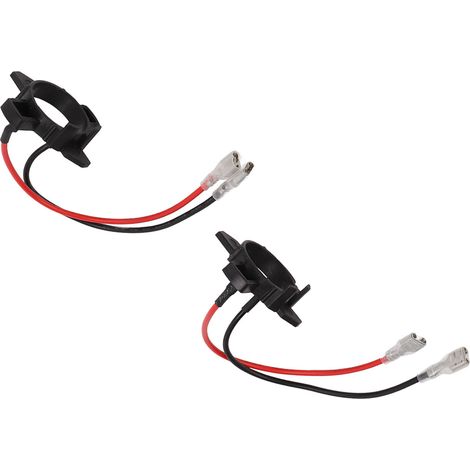 2 Pièces Socle Ampoule Phare TK-130 ABS IP68 Étanche Anti-corrosion Montage Rapide Adaptateur LED H7 9-24V 100W Maison Industrie (1/5)