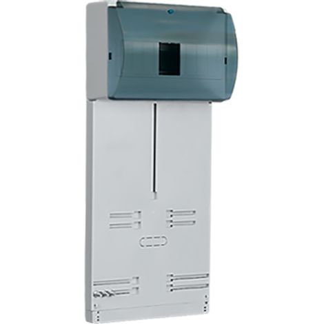 Placa de medidor TLR-3F (N+PE) con cristal (1/2)