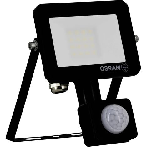 OSRAM HOMELIGHTING FLOODLIGHT LUX SENSOR 10W 865 BLACK 4099854489464 Projecteur d'éclairage LED 10.00 W Couleur d'éclai
