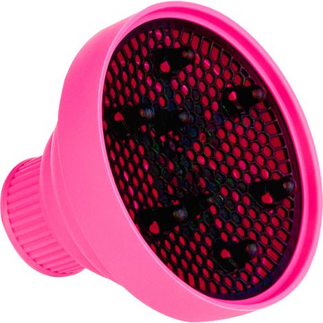 Difusor plegable para secador de pelo iónico, de secado rápido, portátil, plegable y ligero, fabricado en silicona, accesorio profesional para el peinado. (1/5)