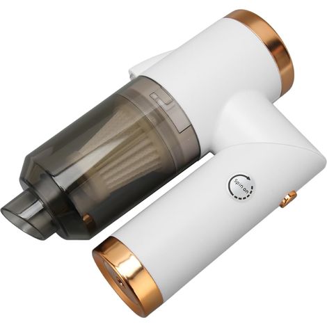 Aspirateur Portable sans Fil, Aspirateur à Principal Flexible à 90 ° avec Lumière LED, Aspiration PUISSANTE 9000 PA, Lavable, Rechargeable 4000 MAh, vers la Voix, Maison, Nettoyage (1/5)