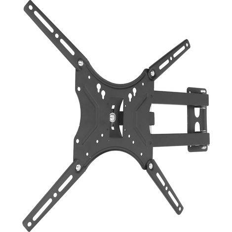 Verstellbare und teleskopierbare Wandhalterung für 14-55 Zoll LCD-Bildschirme, verstellbarer Gelenkarm, neig- und schwenkbare TV-Halterung, hohe Tragfähigkeit, kompatibel mit Monitoren und Fernsehern. (1/5)