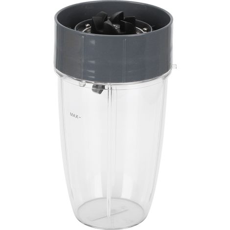 Pièce de rechange pour blender : bol de 710 ml (24 oz) avec lame d’extraction de rechange, compatible avec les blenders de 600 W et 900 W. (1/5)