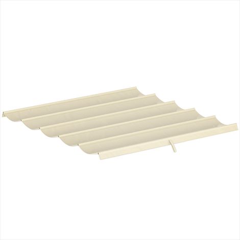 Tonnelle de jardin Toile de pergola rétractable 3 x 3 m (1/5)