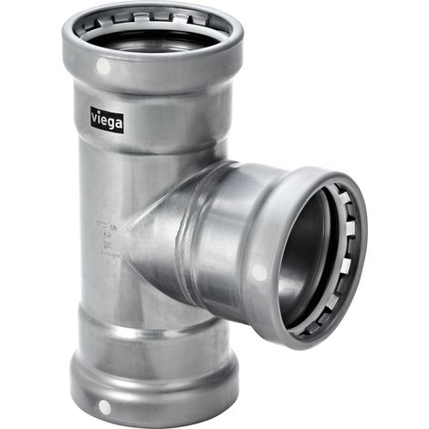 Viega 751524 Té avec SC-Contur Ø 2 1/2x2 1/2x2 1/2 mm (1/2)