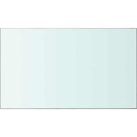 Regalplatte Glas Transparent 50 x 30 cm
