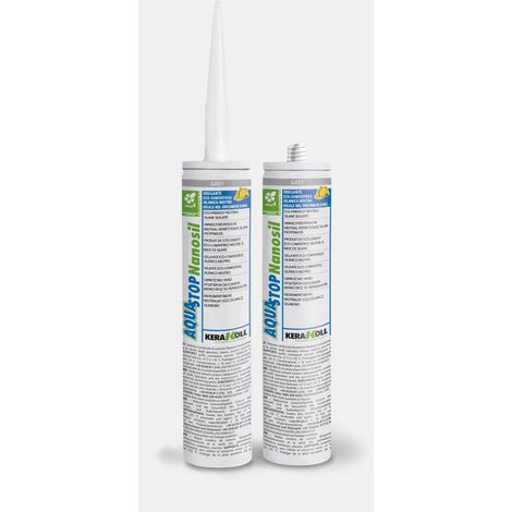 KERAKOLL 50030 AQUASTOP NANOSIL 290 ml Sellante Rígido - ref: K50030